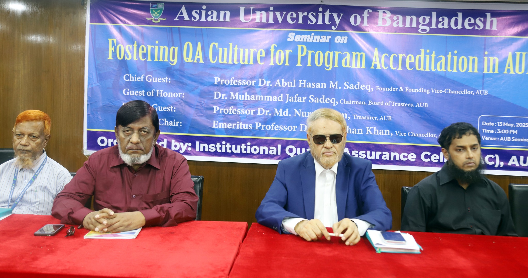Seminar on  Fostering QA Culture for Program Accreditation in AUB